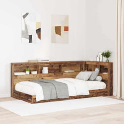 vidaXL Testata contenitore Legno vecchio 80 cm Legno multistrato