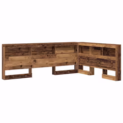vidaXL Testata contenitore Legno vecchio 160 cm Legno multistrato - Vista aggiuntiva 2