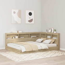 vidaXL Testata contenitore rovere sonoma 135 cm Legno multistrato