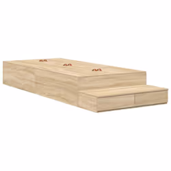 vidaXL Struttura letto con contenitore con cassetto Rovere Sonoma - Vista aggiuntiva 2