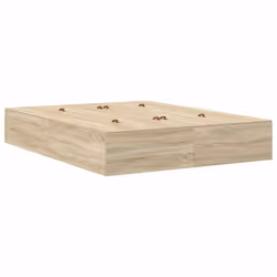 vidaXL Struttura letto con contenitore con cassetto Rovere Sonoma - Vista aggiuntiva 2