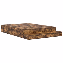 vidaXL Struttura letto con contenitore con cassetto Rovere fumé - Vista aggiuntiva 2