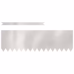 vidaXL Bordure per prato 30 pcs Argento 100 x 0.5 x 30 cm - Vista aggiuntiva 2