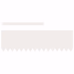 vidaXL Bordure per prato 50 pcs Bianco 100 x 0.5 x 30 cm Acciaio - Vista aggiuntiva 2