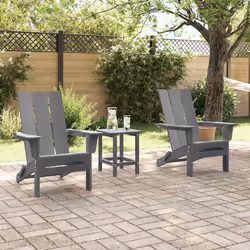 vidaXL Mobili da lounge da giardino 2 pcs Grigio chiaro - Vista aggiuntiva 3