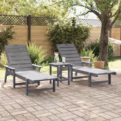 vidaXL Mobili da lounge da giardino 2-persona 2 pcs Grigio chiaro - Vista aggiuntiva 3