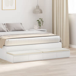 Vidaxl - Cassetti letto Bianchi 160x36.5x16.5 cm in legno ingegnerizzato