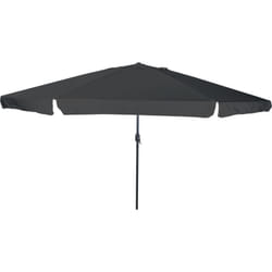 Parasol da Giardino ø395x245 cm Grigio Scuro Vidaxl