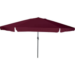 Ombrellone da Giardino ø395x245 cm Bordeaux Vidaxl