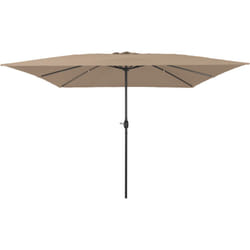 Parasol Quadrato da Giardino vidaXL 295x245 cm Tortora