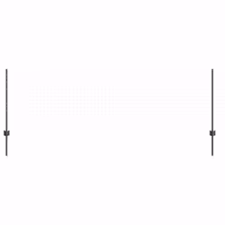 vidaXL Pali per Recinzione 44 pcs Grigio 120 cm Acciaio - Vista aggiuntiva 3