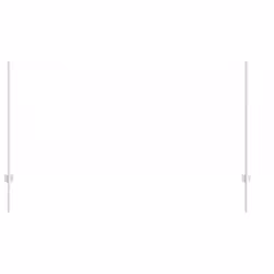 vidaXL Pali per Recinzione 44 pcs Argento 160 cm Acciaio - Vista aggiuntiva 3