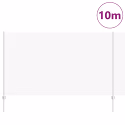 vidaXL Recinzione con pali. Argento 1.4 x 10 m Acciaio - Vista aggiuntiva 3
