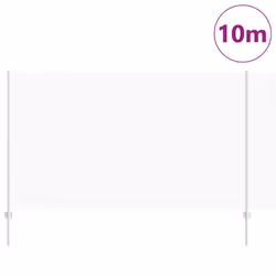 vidaXL Recinzione con pali. Argento 1.4 x 10 m Acciaio - Vista aggiuntiva 3