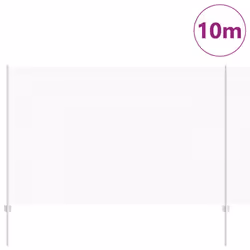 vidaXL Recinzione con pali. Argento 1.5 x 10 m Acciaio - Vista aggiuntiva 3