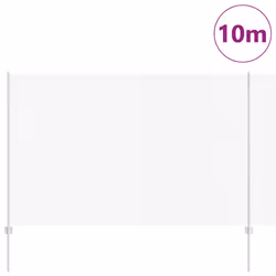 vidaXL Recinzione con pali. Argento 1.6 x 10 m Acciaio - Vista aggiuntiva 3