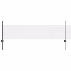 vidaXL Recinzione con pali. Grigio 0.5 x 50 m Acciaio - Vista aggiuntiva 2