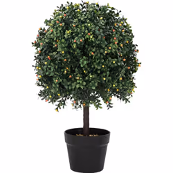 Questa pianta verde artificiale porta freschezza e vivacità in ogni spazio, rendendola l'ideale per il tuo soggiorno o uffici ...
