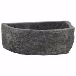 vidaXL Lavabo a parete Grigio (38-45) x (30-35) x 15 cm - Vista aggiuntiva 2