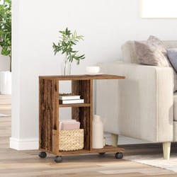 Vidaxl - Tavolino con ruote in legno vecchio 50x30x55 cm in legno ingegnerizzato
