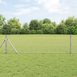 Recinzione Esagonale 0.8x10 m Acciaio Zincato Vidaxl