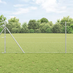 Recinzione Esagonale 1x10 m Acciaio Zincato Vidaxl