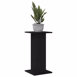 vidaXL Supporti per Altoparlanti Rovere nero Legno multistrato - Vista aggiuntiva 3