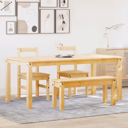 VidaXL 3345185 set di mobili per cucina e sala da pranzo