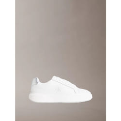 Calvin Klein Chunky Sneakers con tassello argento in pelle
