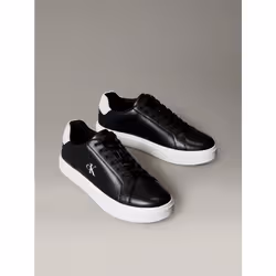 Calvin Klein CK Baseline - Sneakers in pelle con logo - Vista aggiuntiva 2