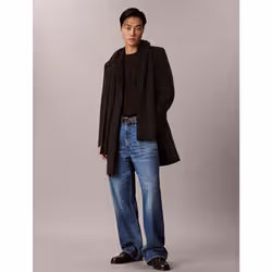 Calvin Klein Sciarpa misto cotone e cachemire - Vista aggiuntiva 4