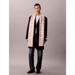Calvin Klein Sciarpa misto lana e cashmere - Vista aggiuntiva 4