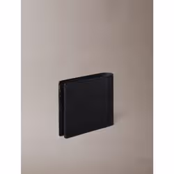 Calvin Klein Portafoglio a libro RFID in pelle con logo laminato - Vista aggiuntiva 2