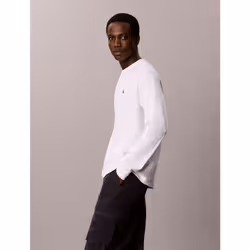 Calvin Klein T-shirt con monogramma dal taglio relaxed - Vista aggiuntiva 4