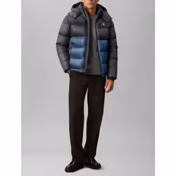 Calvin Klein Piumino in nylon colour block - Vista aggiuntiva 3
