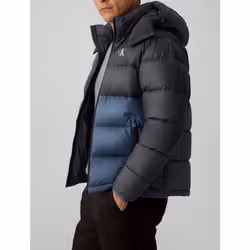 Calvin Klein Piumino in nylon colour block - Vista aggiuntiva 2
