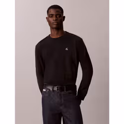 Calvin Klein T-shirt con monogramma dal taglio relaxed - Vista aggiuntiva 3