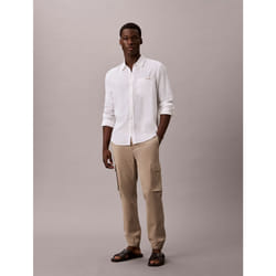 Calvin Klein Pantaloni cargo skinny in cotone comfort