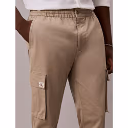 Calvin Klein Pantaloni cargo skinny in cotone comfort - Vista aggiuntiva 3