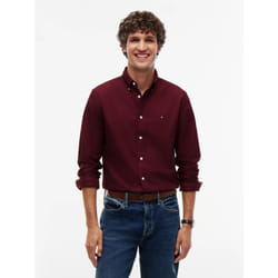 Tommy Hilfiger MW0MW357740KP Camicia Collo botton down Cotone