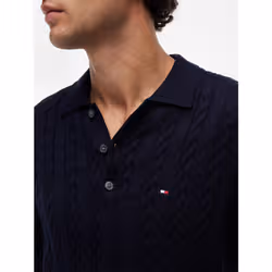 Tommy Hilfiger MW0MW41955DW5 Polo Collo Polo Cotone - Vista aggiuntiva 3