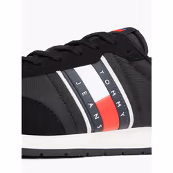 Tommy Hilfiger 8721221838587 sneaker alla moda Maschio Nero - Vista aggiuntiva 6