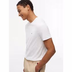 Tommy Hilfiger DM0DM215790XR Maglietta Girocollo Cotone - Vista aggiuntiva 5