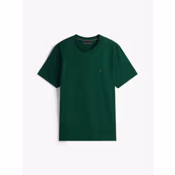 Tommy Hilfiger MW0MW39995L6K Maglietta Girocollo Cotone - Vista aggiuntiva 5