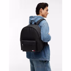Tommy Hilfiger AM0AM13726BDS zaino Nero Poliestere - Vista aggiuntiva 2