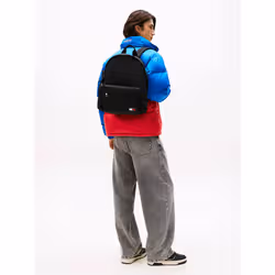 Tommy Hilfiger AM0AM13726BDS zaino Nero Poliestere - Vista aggiuntiva 5