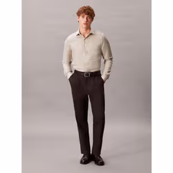 Calvin Klein Camicia slim in misto lino - Vista aggiuntiva 2