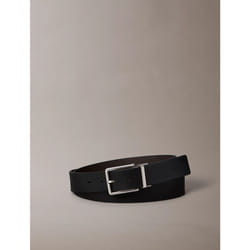Calvin Klein Cintura double-face in pelle pieno fiore