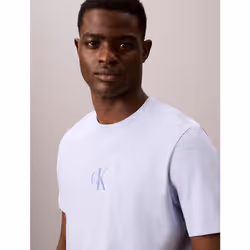 Calvin Klein T-shirt con logo monogramma - Vista aggiuntiva 2