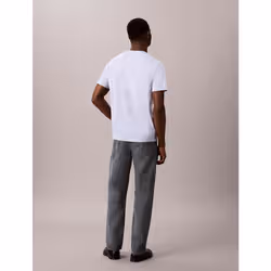 Calvin Klein T-shirt con logo monogramma - Vista aggiuntiva 4